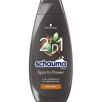 Schauma Men sports power šampón 400 ml