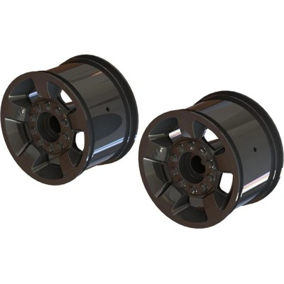 Arrma Диск на колело Arrma Mt 2.8" 14mm черен хром (2)