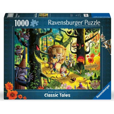 RAVENSBURGER Lvi tygři a medvědi ó jé! Čaroděj ze země Oz 1000 dílků