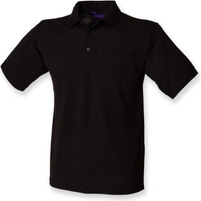 Henbury pánske polo tričko H400 black