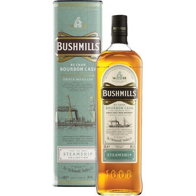 Bushmills Bourbon Cask The Steamship Collection 40% 1 l (tuba)