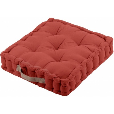 France sedací polštář na zem DUET cihlová 45x45 cm