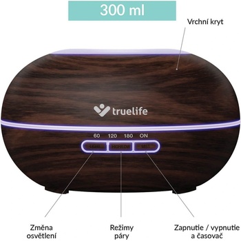 Truelife Air diffuser D5 Dark 300 ml
