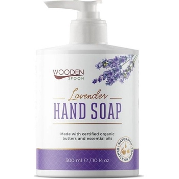 WoodenSpoon tekuté mydlo Levanduľa 300 ml