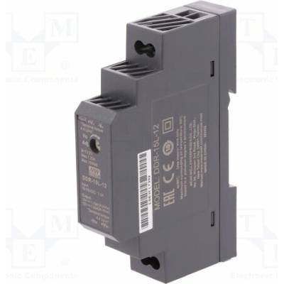 MEAN WELL DDR-15L-12 Měnič: DC/DC; 15W; Uvst: 18÷75VDC; Uvýst: 12VDC; Ivýst: 1,25A; DDR