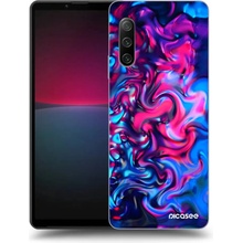 Púzdro Picasee silikónové Sony Xperia 10 IV 5G - Redlight čierne