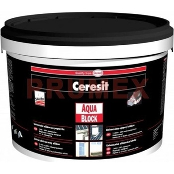 CERESIT CP 30 Aquablock opravný silikon 1kg šedý