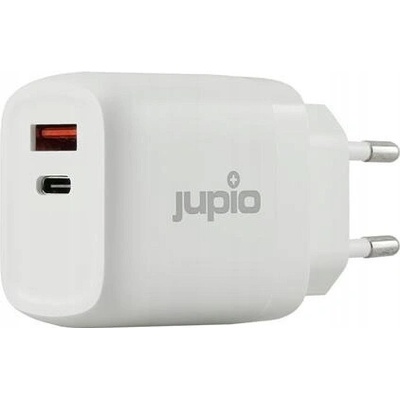 Jupio Adaptér Dual USB GaN Charger 30W - zásuvka/USB + USB-C