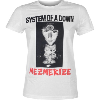 HYBRIS дамска тениска System Of A Down - Mezmerize - White - HYBRIS - WMX-5-SOAD002-H64-1-WH