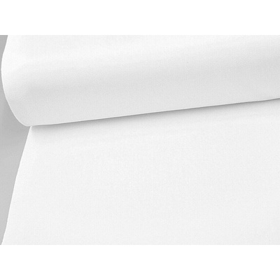 Mirtex Látka kepr NORD 200/100 Bílá šíře 150cm Ceník: METRÁŽ: od 1 metrů