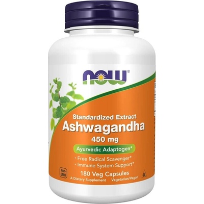 Now Foods Ashwagandha 450 mg 180 kapsúl