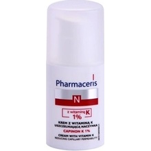 Pharmaceris N-Neocapillaries Capinion K 1% posilující krém na popraskané žilky pro urychlení regenerace (Cream with Vitamin K) 30 ml