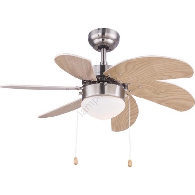 ZEVENTI - Вентилатор за таван FAMARA 1xE14/60W/230V бежов (ZV0015)