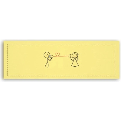 Fotoobraz 150x55 cm panorama Love call