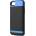 Comma MoreCard 2 Dual Sim Case - кейс с вградена батерия 1300mAh и слот за втора сим карта за iPhone 8, iPhone 7 (черен-син)