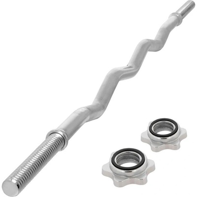MAXXIVA zakrivená obojručná EZ tyč 1300/30 mm