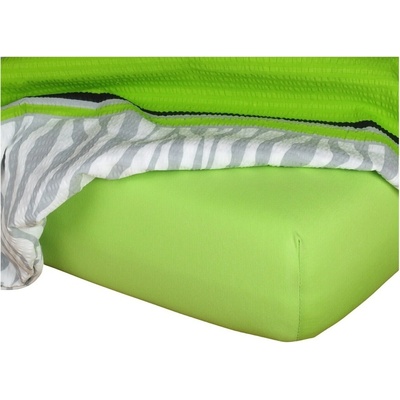 Dadka Jersey prostěradlo kiwi 100x220x20