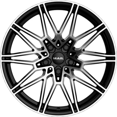 MAK KÖNIG 9,5x19 5x112 ET39 black mirror
