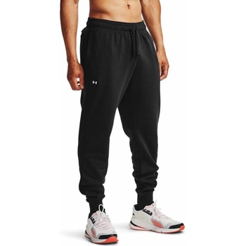 Under Armour pánské tepláky Rival Fleece Joggers 1357128 černá 001