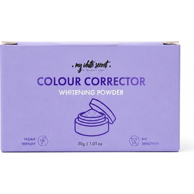 My White Secret Fialový pudr pro bělení zubů 30 g