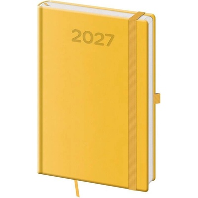 Helma Print Pop A5 Týdenní 2027 žlutý