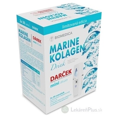 Biomedica Marine Kolagen Drink + Darček 60 vrecúšok s gélom + mini difúzer