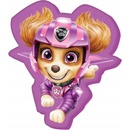 Carbotex Tvarovaný 3D vankúš Tlapková patrola Paw Patrol motív Skye v akcii 41x34