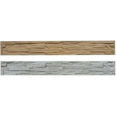 Panel betonový jednostranný KLASIK 2000 x 250 x 40 mm, štípaný kámen - pískovec, balení 1 ks
