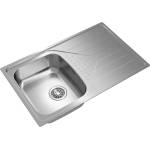 Teka Universe 45 T-XM 1B 1D МИКРОЛЕН Иноксова мивка за вграждане, микролен, обръщаема, за шкаф със светъл отвор 45 см (М.1104.МС) Мивка за вграждане