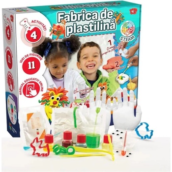 Hashtag Toys Комплект за моделиране Hashtag Toys - Животни от пластилин (HT052224)