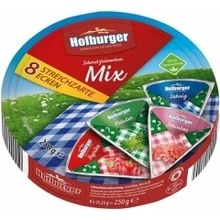 Hofburger tavený sýr mix 4 druhy 8 ks 250 g