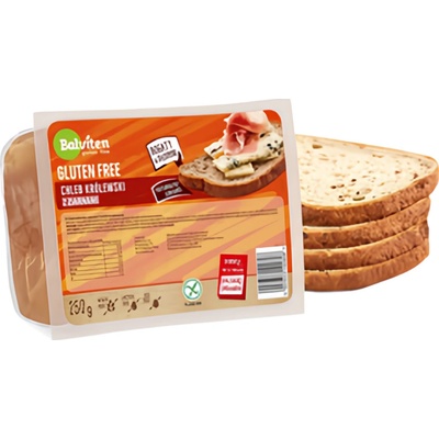 BALVITEN Chléb Královský – cereální SUPREME, bez lepku, 250g