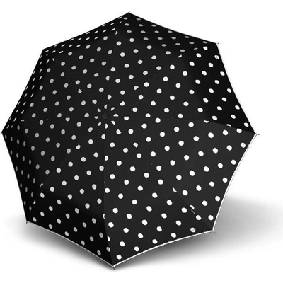 Knirps T.200 Medium duomatic dot Art černý