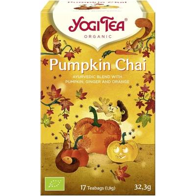 Yogi Tea Bio čaj Tekvičkový Chai, 17 n.s.
