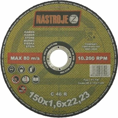 Nástroje cz Kotouč řezný 150 x 1,6 x 22 mm IM-1-150-1,6R