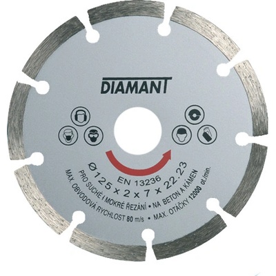 Diamantový kotouč segmentový STANDARD 180mm