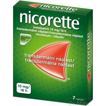 Nicorette Invisipatch 10 mg/16h emp.tdm.7 náplastí