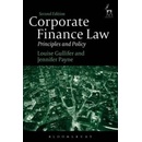 Corporate Finance Law Payne Jennifer