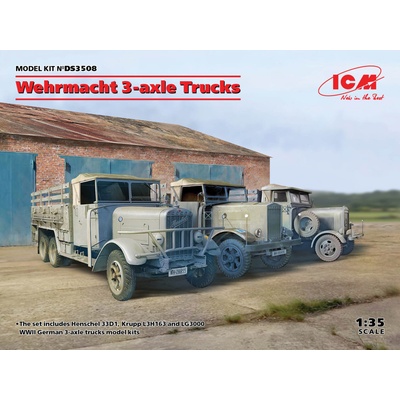 ICM Wehrmacht 3-Axle Trucks Diorama Set 1:35
