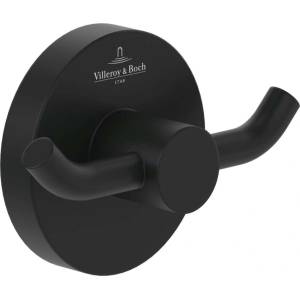 Villeroy & Boch Elements Tender - Двойна кука, матово черна TVA151012000K5 (TVA151012000K5)