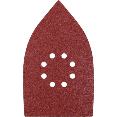kwb 493404 brúsny papier pre delta brúsky Zrnitosť 40 (d x š) 147 mm x 107 mm 5 ks