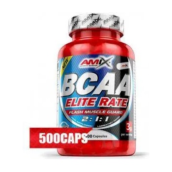 Amix Nutrition Аминокиселини BCAA Elite Rate, 500 капсули, 498