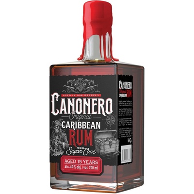 Canonero Black 15y 40% 0,7 l (čistá fľaša)