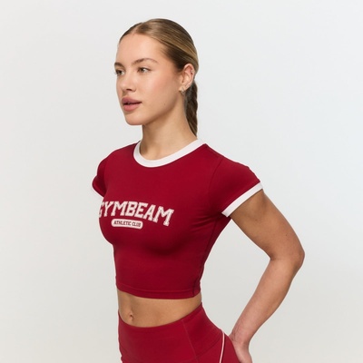 GymBeam Дамска тениска Varsity Red L