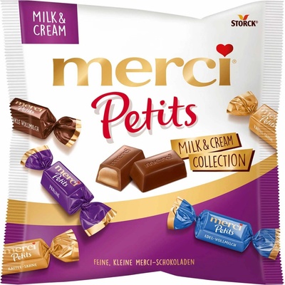 Storck Merci petits milk&cream collection 125 g