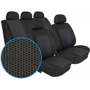 SIXTOL Калъфи за Seat Leon, от 1999 - 2005 г. , 5 врати, спортни седалки, Dynamic Graphite 1262