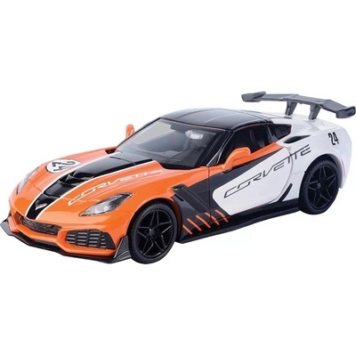 MOTORMAX Chevrolet Corvette ZR1 2019 oranžová 1:24