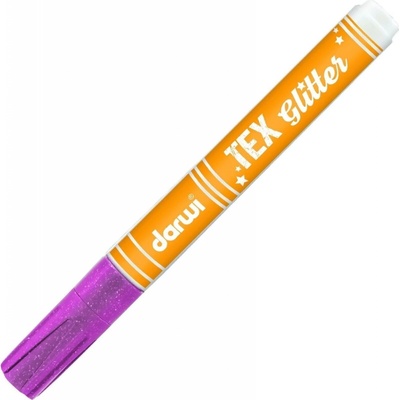 Darwi Tex Glitter fixa na textil Ružová 6 ml