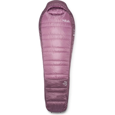 Rab Дамски пухен спален чувал Rab Women's Alpine -12C / 10F Down sleeping bag - Iris / Dark Iris - размер Regular (513-1935-0112)