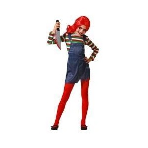 BigBuy Carnival Маскировъчен костюм за деца Кукла Halloween Размер 3-4 години - mallbg - 29,40 лв